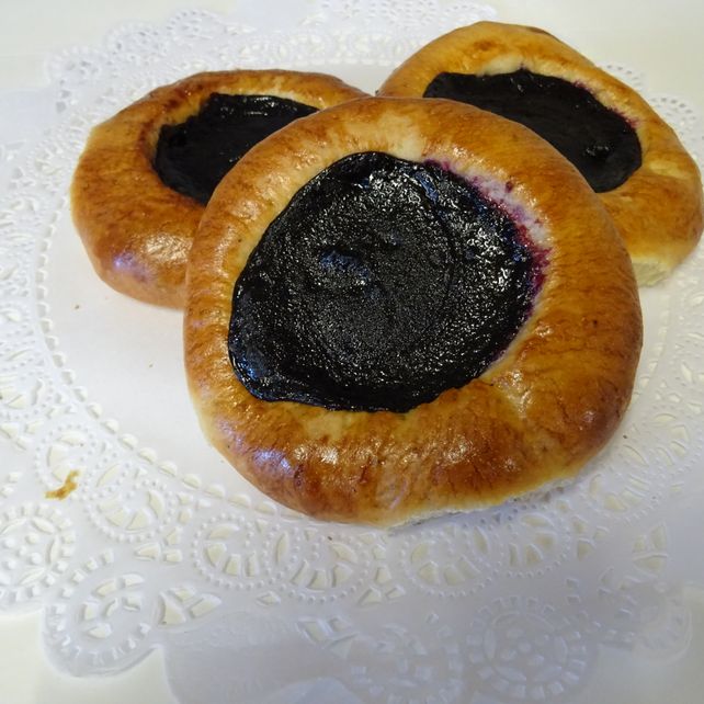 Mustikkapulla